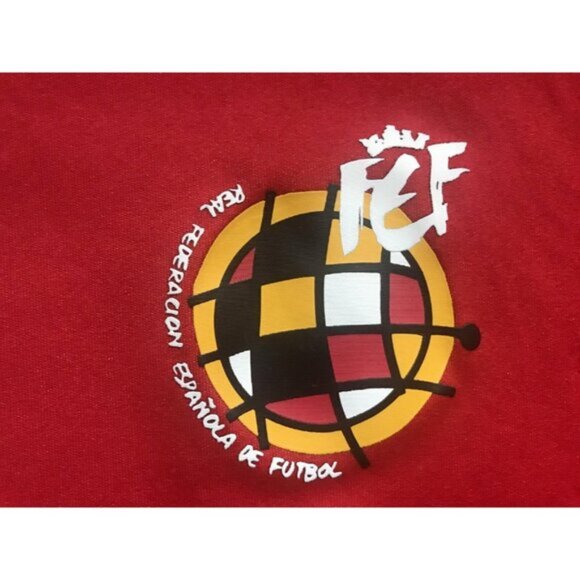 Real Federacion Espanola De Futbol Jersey Shirt Adult XL Adidas Football Spain - Picture 2 of 7